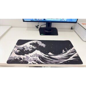 Long Ergonomic Mouse Pad Desk Protector for Keyboard & Mouse
